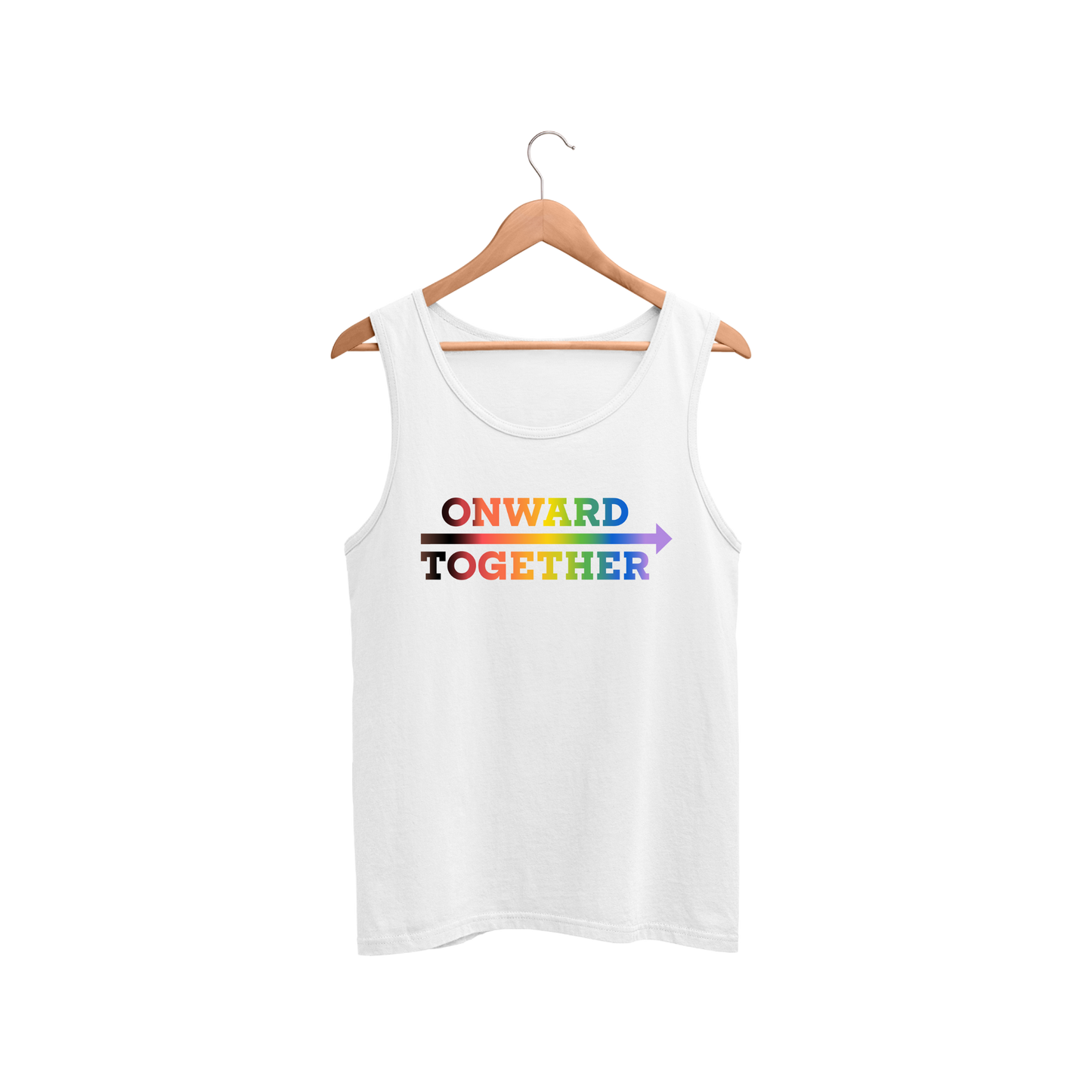 Onward Together Pride Logo T-Shirt and Tank