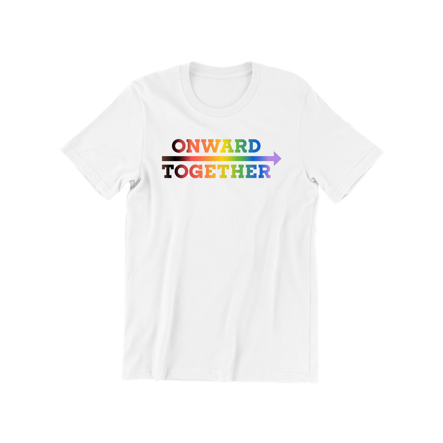 Onward Together Pride Logo T-Shirt and Tank