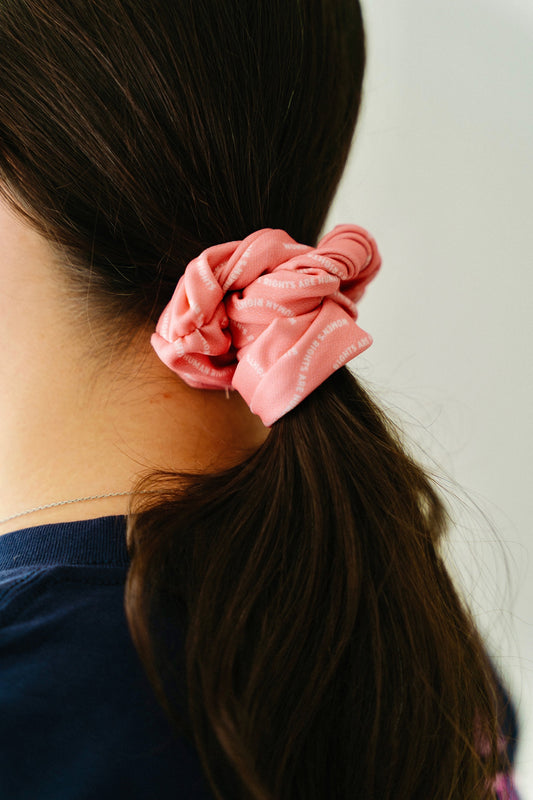 Women's Rights Are Human Rights Scrunchie