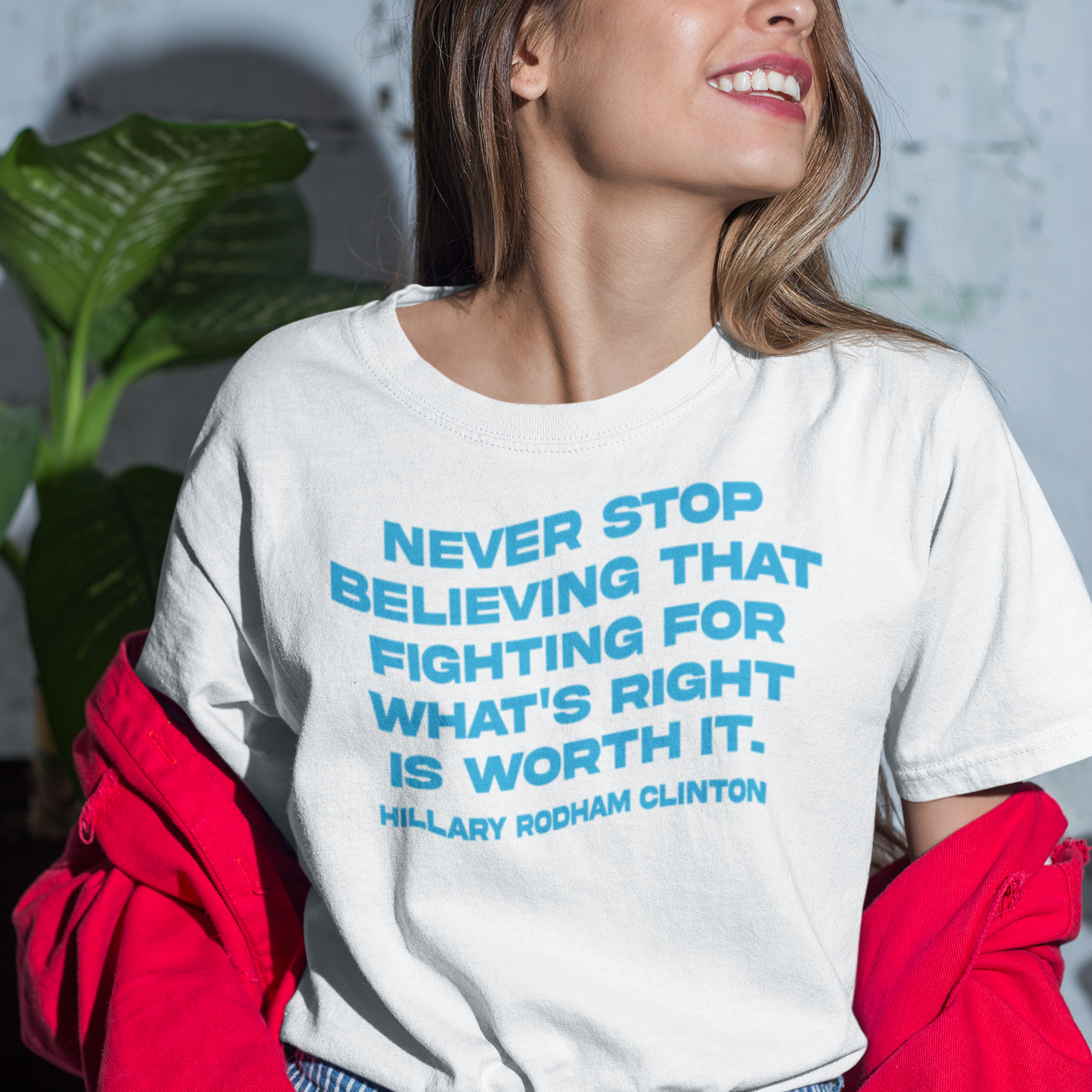 Never Stop Believing Adult T-Shirt