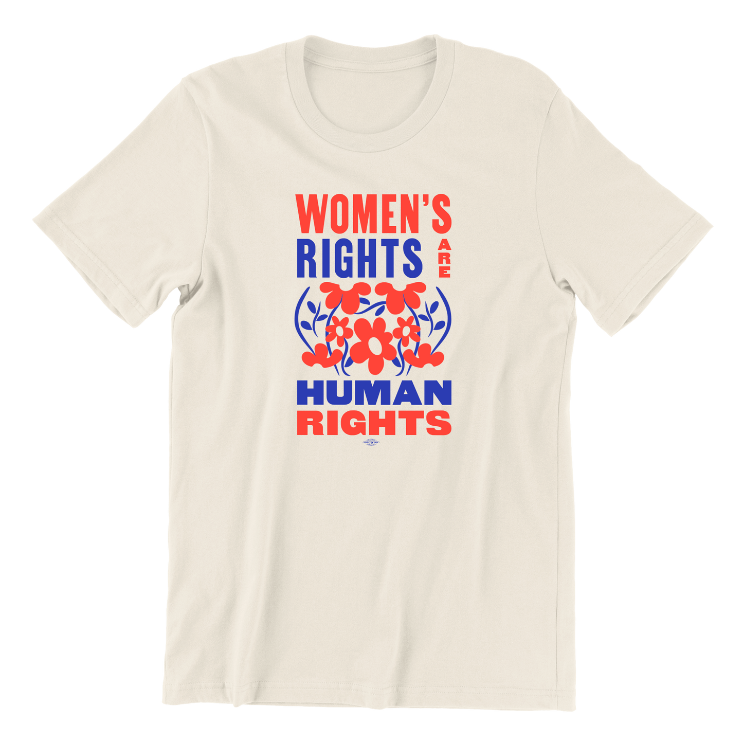 Women's Right Are Human Rights Floral T-Shirt