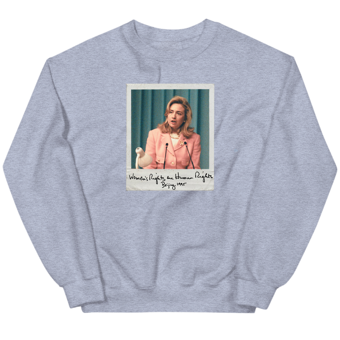 Women's Rights Are Human Rights Crewneck Sweatshirt