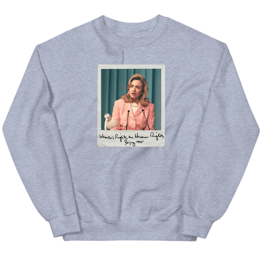 Women's Rights Are Human Rights Crewneck Sweatshirt